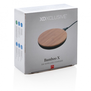 Logotrade ärikingid pilt: Bamboo X 5W juhtmevaba laadija