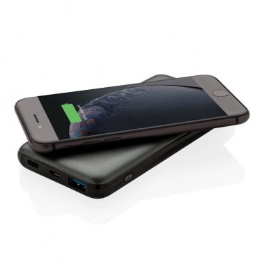 Logo trade reklaamtoote pilt: 10 000 mAh kiirlaadimine 10 W juhtmeta akupank