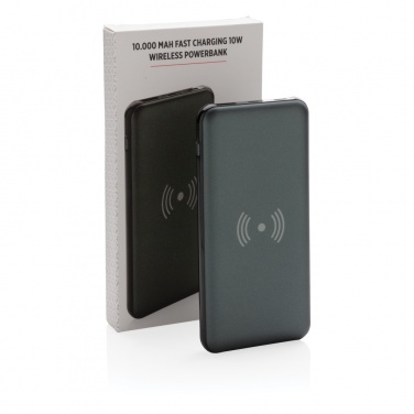 Logotrade reklaamtooted pilt: 10 000 mAh kiirlaadimine 10 W juhtmeta akupank