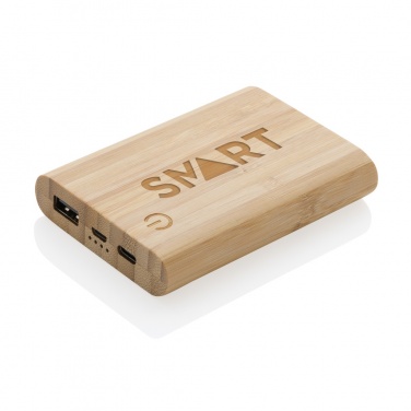 Logotrade meene foto: Bambusest 5000 mAh akupank