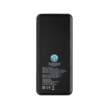 Logotrade ärikingid pilt: Fenwick RCS taaskasutatud plastist 10000mah 3 ühes kiire akupank