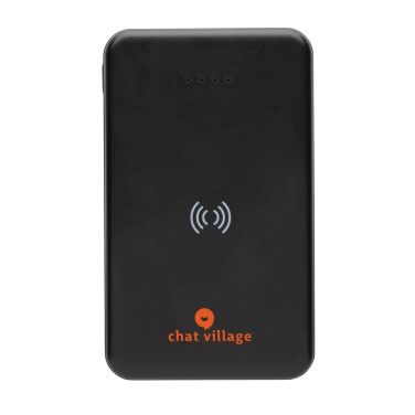 Logo trade ärikingitused foto: RCS taaskasutatud plastist 5000 mAh 5W juhtmevaba akupank
