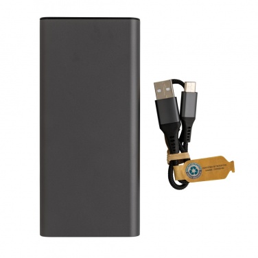 Logotrade firmakingitused pilt: Terra RCS taaskasutatud 20 W alumiiniumist akupank 20 000 mAh