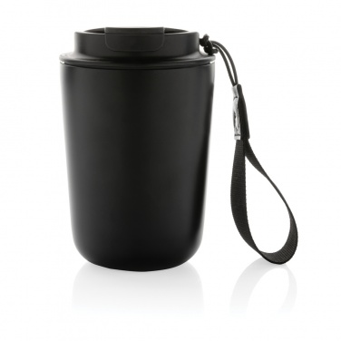 Logotrade ärikingid pilt: Cuppa RCS terasest vaakum termoskruus koos randmepaelaga