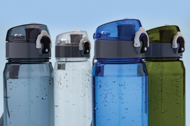 Logo trade reklaamtoote pilt: Yide RCS Recycled PET lekkekindel lukustatav veepudel 600ml