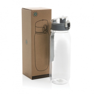 Logotrade ärikingituse foto: Yide RCS Recycled PET lekkekindel lukustatav veepudel 800ml