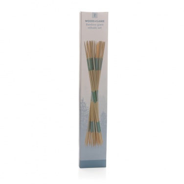 Logotrade firmakingitused pilt: Bambusest hiiglaslik mikado komplekt