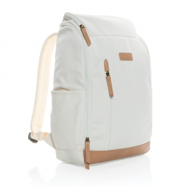 Logotrade reklaamkingituse foto: Impact AWARE™ 16 untsi. taaskasutatud lõuendist 15" sülearvuti seljakott