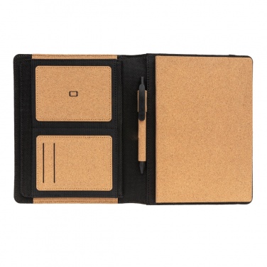 Logo trade reklaamtoote pilt: Deluxe korgist portfolio A5 koos pliiatsiga