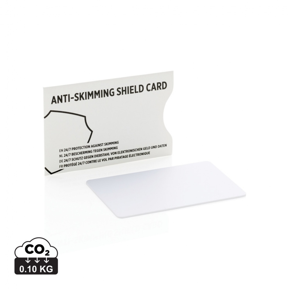 Logo trade reklaamkingituse pilt: Koorimisvastane RFID-kaitsekaart koos aktiivse segamiskiibiga