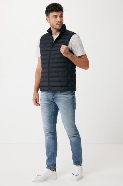Logotrade reklaamtoote foto: Iqoniq Meru meeste taaskasutatud polüestrist vest