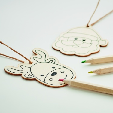 Logotrade reklaamtooted pilt: Joonistuspuidust kaunistuste komplekt