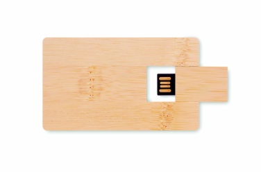 Logotrade reklaamtoote foto: 16 GB bambusest korpusega USB