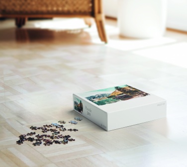 Logotrade firmakingituse foto: 500-osaline pusle karbis