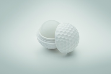 Logo trade ärikingi pilt: Golfipalli kujuline huulepalsam