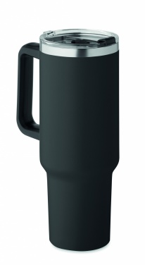 Logotrade ärikingi foto: Suur roostevabast terasest termoskruus, 1200 ml