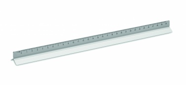 Logotrade reklaamtoote foto: 30 cm alumiiniumist joonlaud