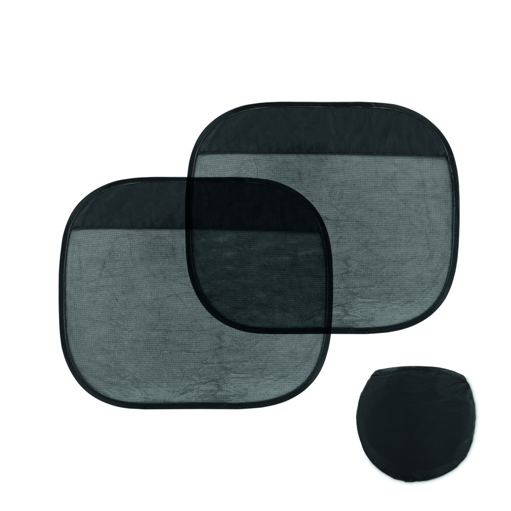 Logo trade reklaamkingituse pilt: Komplektis 2 auto päikesevarju