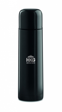 Logotrade reklaamkingituse foto: Must topeltseintega termos 500 ml