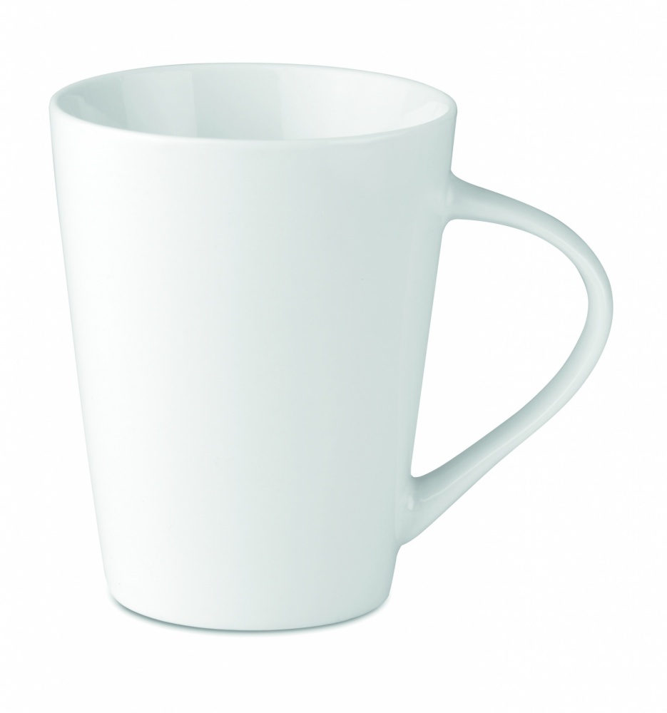 Logo trade reklaamkingi pilt: Portselanist kooniline kruus 250 ml
