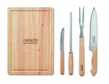 Logotrade ärikingid pilt: Komplektis 4 BBQ grillimistarvikut