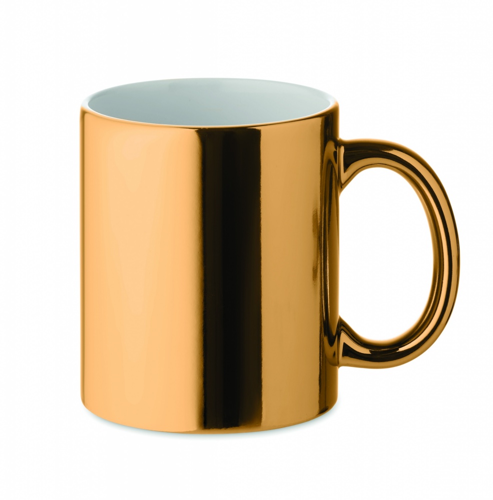 Logo trade reklaamkingituse pilt: Metallist keraamiline kruus 300 ml