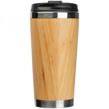 Logotrade ärikingid pilt: Roostevabast terasest kruus BAMBOOGARDEN 400 ml