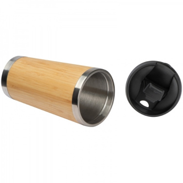 Logo trade ärikingituse pilt: Roostevabast terasest kruus BAMBOOGARDEN 400 ml