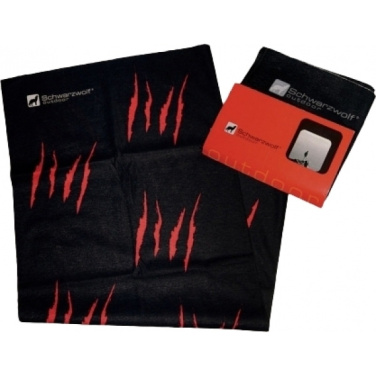 Logotrade reklaamkingi foto: Multifunktsionaalne bandaan BANDANA Schwarzwolf