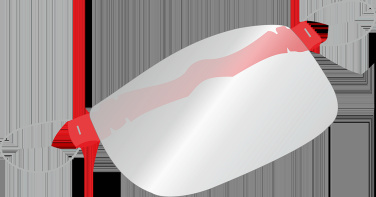 Logo trade meene pilt: HESTIA näokaitse - läbipaistev mask suu ja nina jaoks 1452162