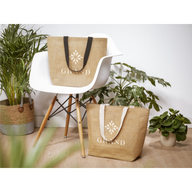 Logo trade ärikingituse pilt: Elegance Bag džuudist ostja