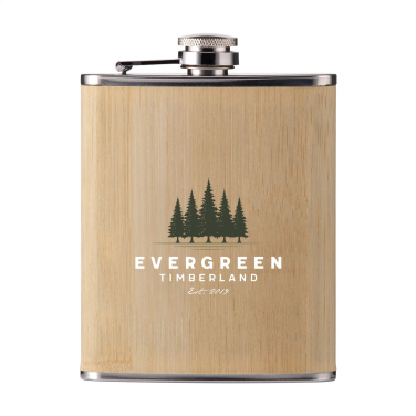 Logo trade firmakingitused foto: Hipflask Bamboo 200 ml joogipudel