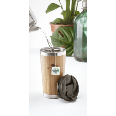 Logotrade firmakingid pilt: Tokyo 450 ml bambusest termotass