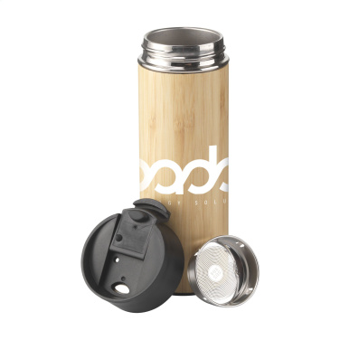 Logo trade reklaamtoote pilt: Sakura 360 ml bambusest termopudel/termotass