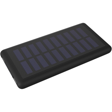 Logotrade meened pilt: SCX.design P30 8000 mAh valgustusega päikesepatareiga akupank