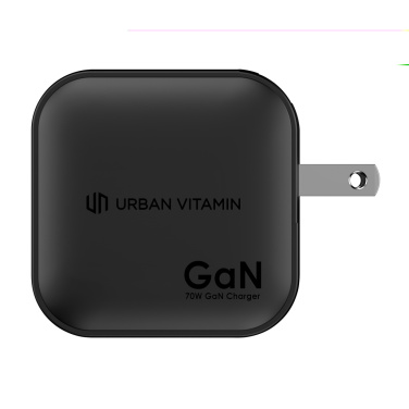 Logo trade reklaamtoote pilt: Urban Vitamin Santa Cruz RCS plastikust 70W laadija