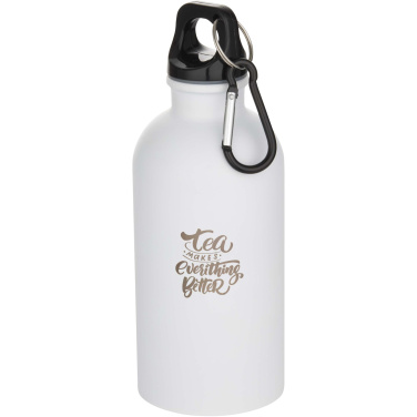 Logotrade firmakingi foto: Oregoni 400 ml matt RCS taaskasutatud roostevabast terasest veepudel