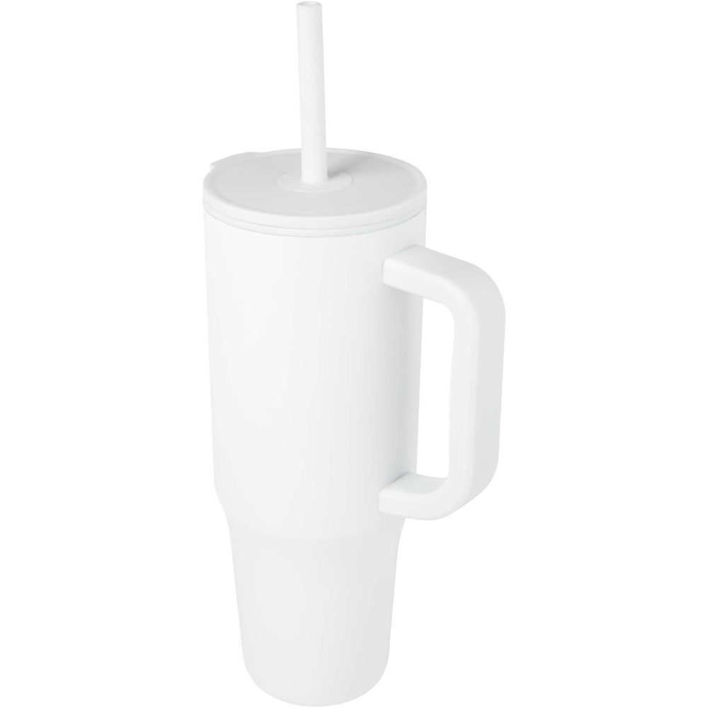 Logo trade reklaamkingi pilt: Brady 900 ml RCS-sertifikaadiga termoskruus silikoonkõrrega