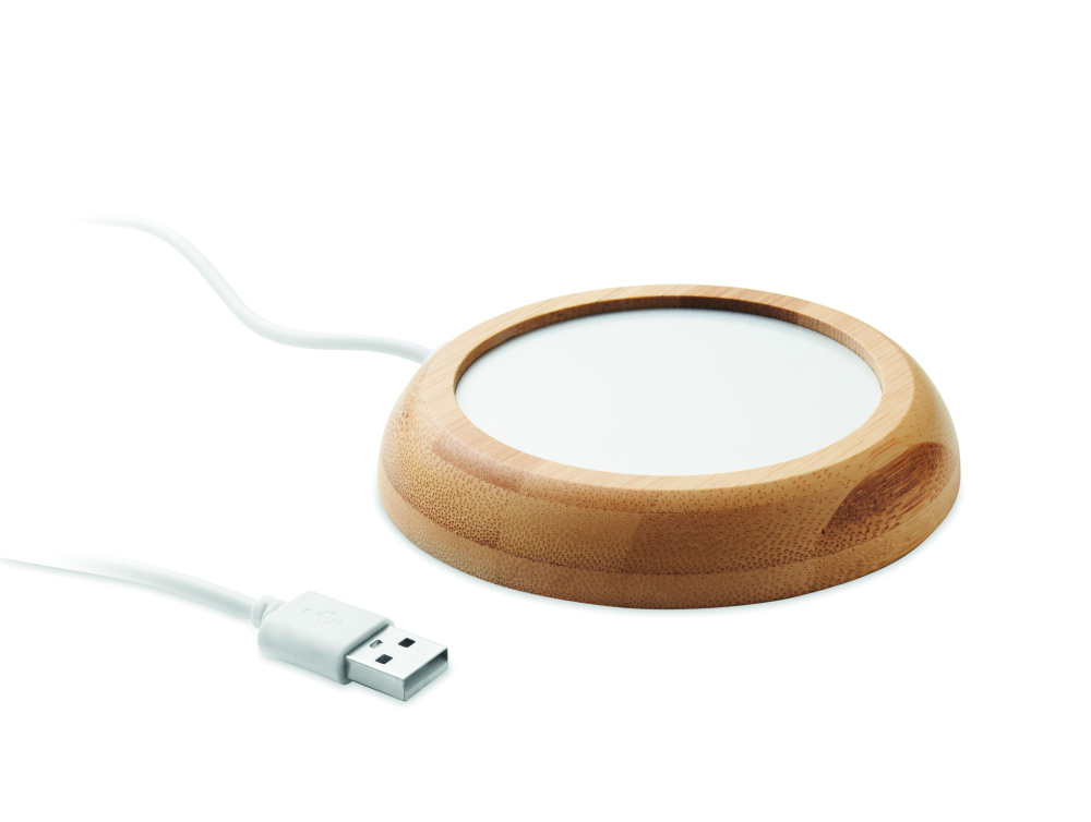 Logo trade meene pilt: Bambusest kruusisoojendaja USB-ga MUGLET