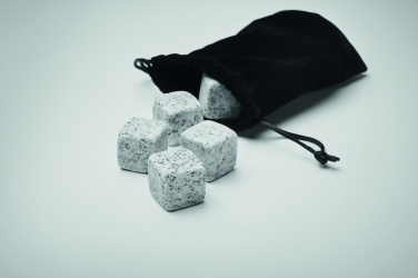 Logotrade firmakingid pilt: 9 kivist jääkuubikute komplekt karbis ABERDEEN