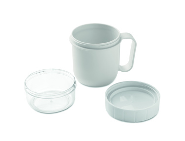 Logotrade firmakingi foto: Kaasavõetav tass PP-st 450 ml