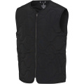 Quartz GRS unisex tepitud vest, Ühtlane must