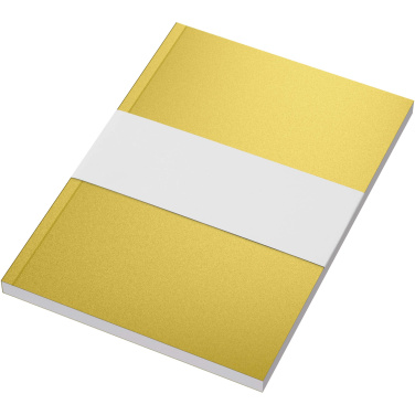 Logo trade firmakingi pilt: Novella Austen A5 metallikvärvi pehmekaaneline märkmik