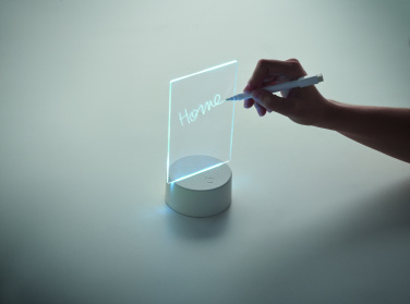 Logotrade firmakingid pilt: LEDMEMO valgustatud LED-märkmetahvel
