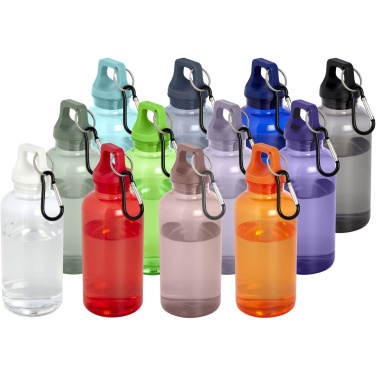 Logotrade reklaamkingituse foto: Oregoni 400 ml RCS sertifikaadiga taaskasutatud plastikust veepudel karabiiniga