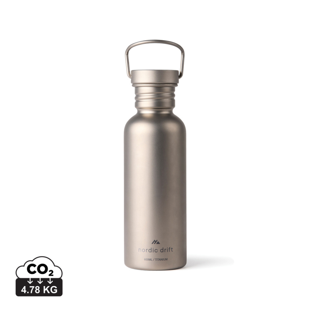 Logotrade ärikingi foto: Nordic Drift Trail Ultra Light Titanium 600ml veepudel