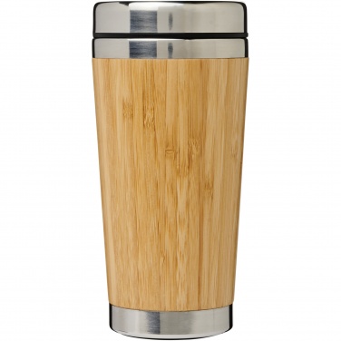 Logo trade mainostuote kuva: Bambupintainen Bambus-juomamuki, 450 ml