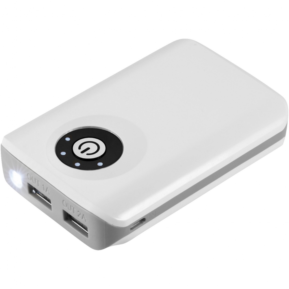 Logo trade mainoslahja kuva: Vault-varavirtalähde, 6600 mAh