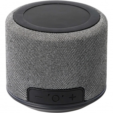 Logotrade liikelahja mainoslahja kuva: Fiber Bluetooth® -kaiutin 3W ja langaton latausalusta