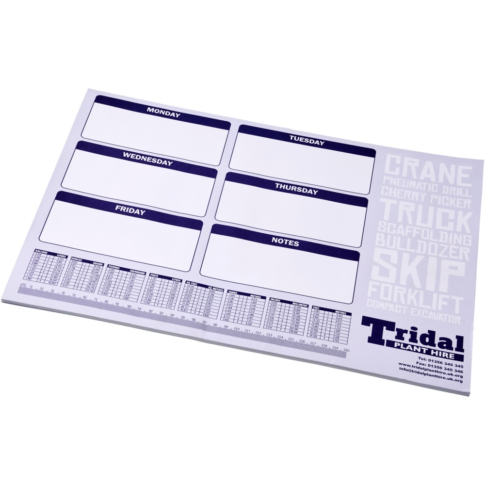 Logo trade mainoslahjat tuotekuva: Desk-Mate®-muistio, A2
